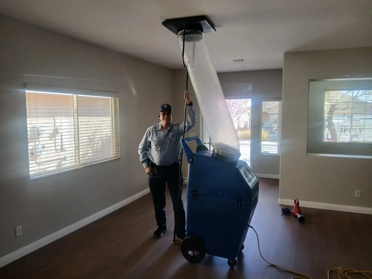 Professional Dryer Vent Cleaning work inside a Stillwater home